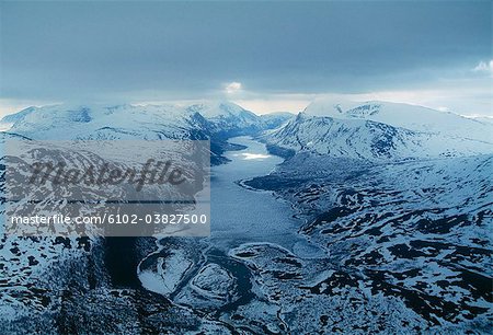 Mountain landscape, Sweden.