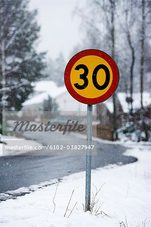 A road sign, Sweden.