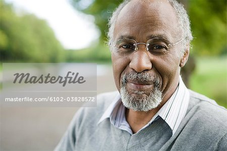 Portrait d'un homme senior, Suède.