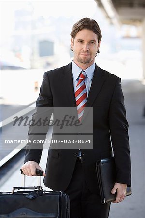 A man at a trainstation, Stockholm, Sweden.