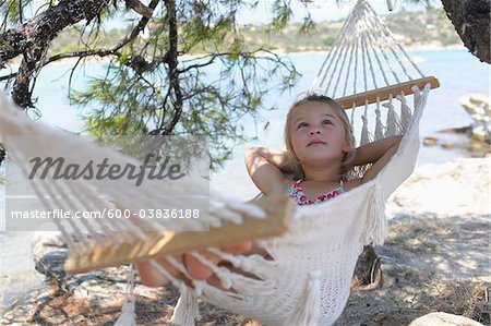 Girl in Hammock