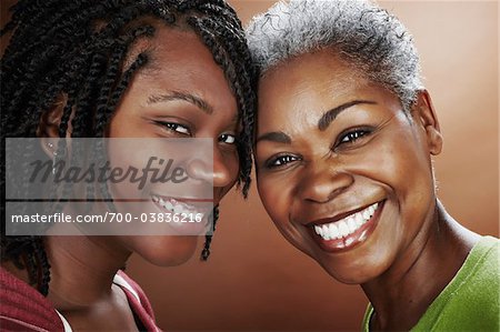 Portrait of Mother and Daughter