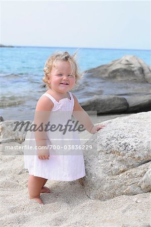 Little Girl at Beach