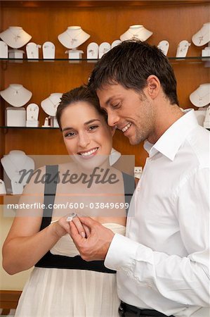 Couple in Jewelry Store, Reef Playacar Resort and Spa, Playa del Carmen, Mexico