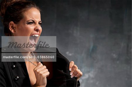Woman Yelling