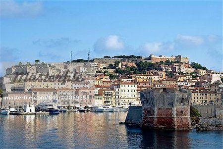 Portoferraio, Isola d'Elba, Elba, Tuscany, Italy, Europe