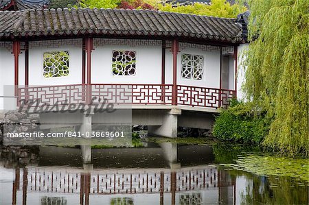 Dr. Sun Yat-Sen Classical Chinese Garden in Chinatown, Vancouver, British Columbia, Canada, North America