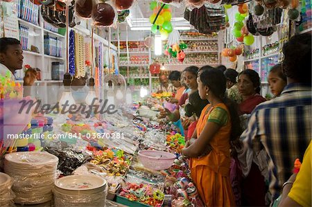 Shop near Kanyakumari beach, Tamil Nadu, India, Asia