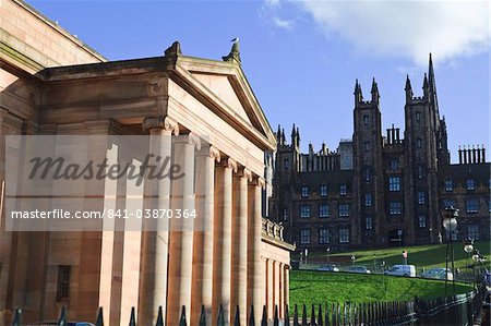 National Gallery of Scotland, The Mound, Edinburgh, Lothian, Scotland, United Kingdom, Europe