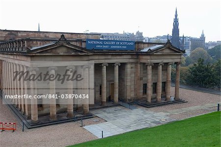 National Gallery of Scotland, The Mound, Edinburgh, Scotland, United Kingdom, Europe