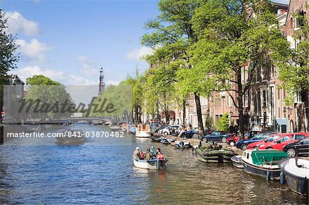 Prinsengracht canal, Amsterdam, Netherlands, Europe
