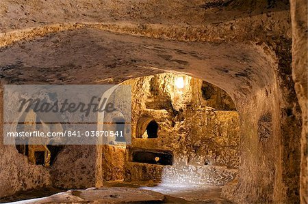 Catacombes, Rabat, Malte, Europe Saint-Paul-