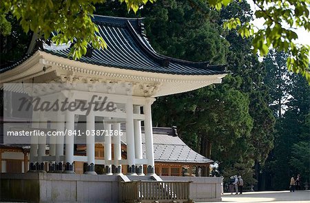 Buddhist temple bell Daito no Kane at the Dai Garan area of Mount Koya, Wakayama, Japan, Asia