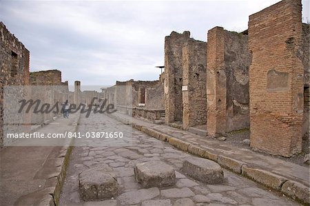 Via Stabiana, Pompeii, UNESCO World Heritage Site, Campania, Italy, Europe