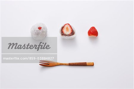 Strawberry Rice cake