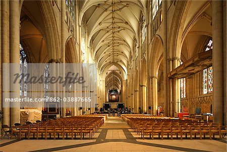 York Minster is a Gothic cathedral in York, England and is one of the largest of its kind in Northern Europe alongside Cologne Cathedral.