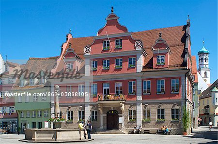 Memmingen, Allgaeu, Bavaria, Germany