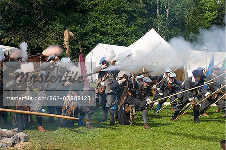 Traditional Wallenstein Procession in Memmingen, Allgaeu, Bavaria, Germany