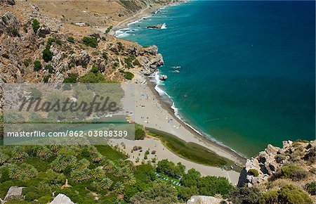 Preveli Beach, South Coast, Crete, Greece