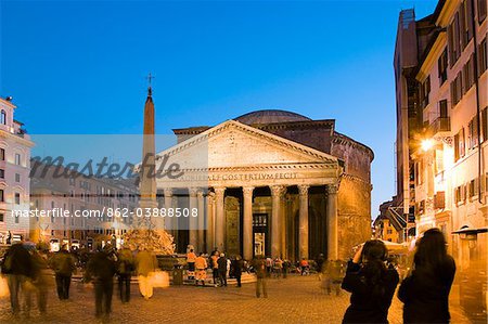 Pantheon, Piazza della Rotonda, Rom, Italien