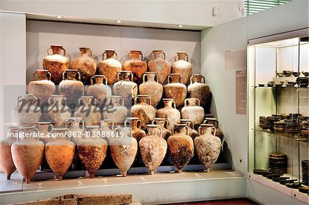 Archaeological museum, Lipari, Aeolian Islands, Sicily, Italy