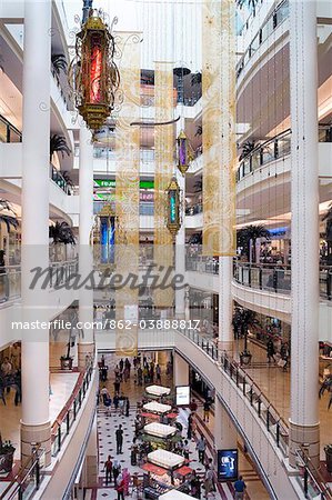 Suria KLCC, Petronas Twin Towers, Kuala Lumpur, Malaisie