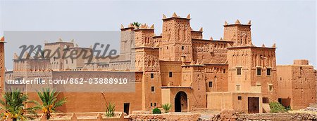 The 17th century Amerhidl kasbah. Morocco