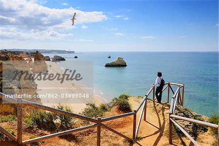 Belvedere over Praia da Rocha, Algarve, Portugal