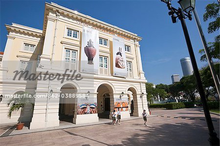 Singapur, Singapur, Raffles Place. Asian Civilisations Museum.