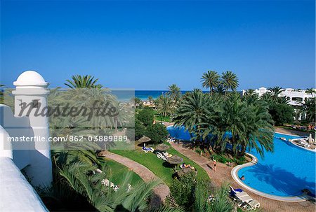 Hotel Odyssee, oasis Zarzis, Djerba, Tunisia