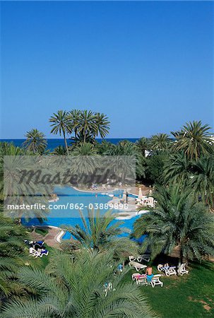 Hotel Odyssee, oasis Zarzis, Djerba, Tunisia