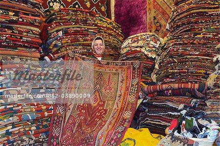 Fournisseur de tapis à Fethiye, Aegean, Côte Turquoise, Turquie