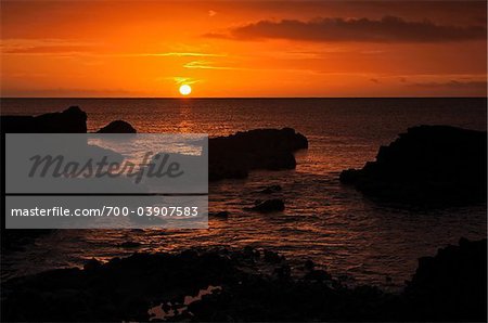 Sunrise, Stanley, circulaire tête Conseil, Tasmania, Australie