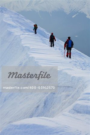 Trekking in Piatra Craiului Mountains, Romania.