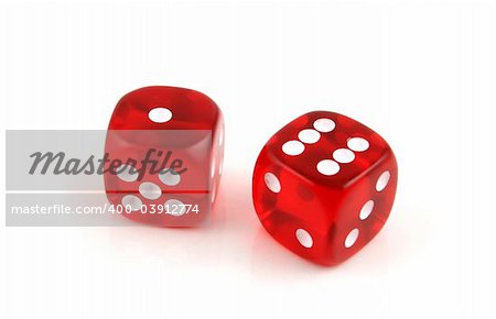 2 Dice close up- Seven Up