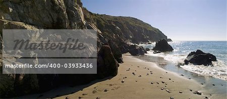 cornish coast kennack sands beach cornwall england uk