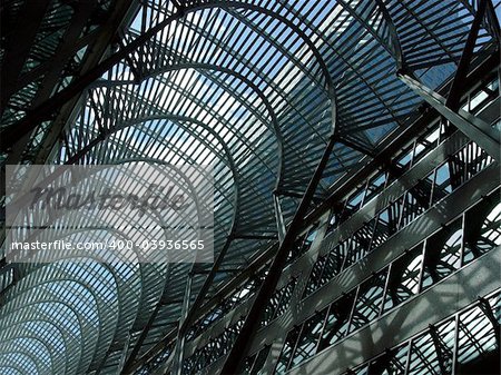 A view of skylight in downtown Toronto