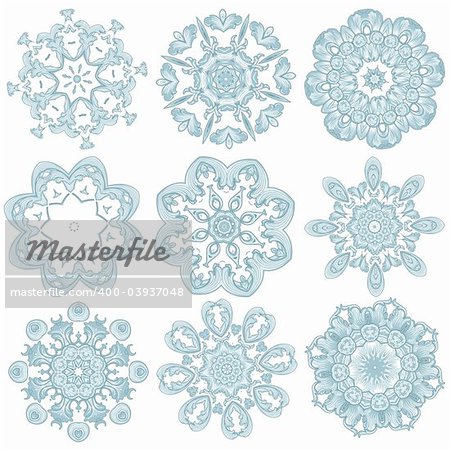 Floral Embroidery design patterns collection