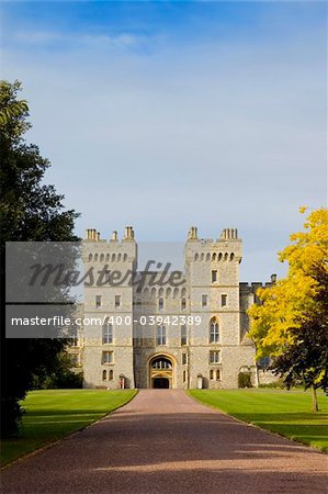 Windsor Castle's entrance (England)