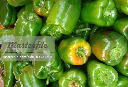 fresh sweet peppers - healthy  and organic vegetable food