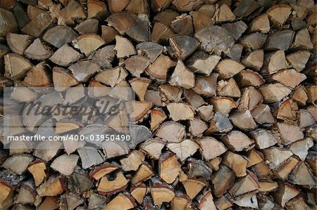 an image of a stack of firewood