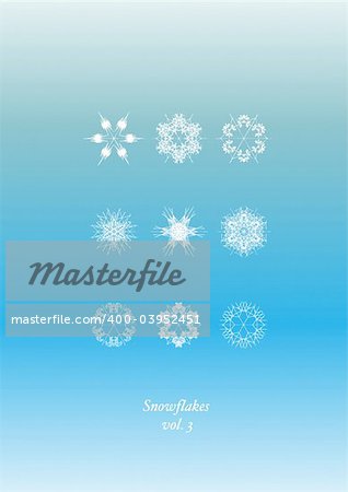 Snowflakes Icon Set