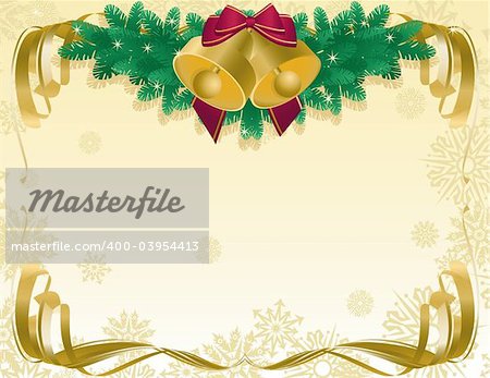 Vector illustrationn - xmas abstract background