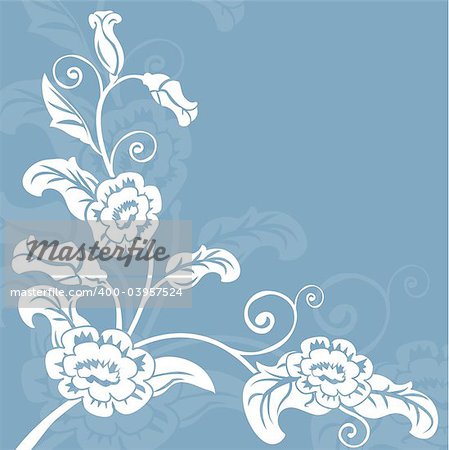 A Floral background