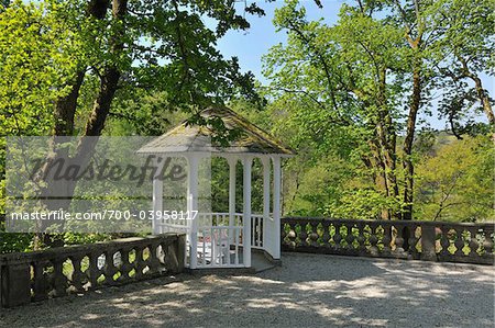 Gazebo, Bad Berleburg, Siegen-Wittgenstein, Rhénanie du Nord-Westphalie, Allemagne