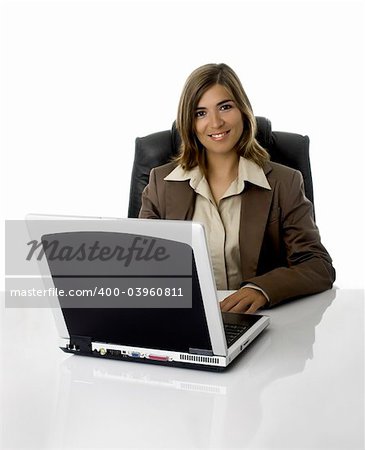 Business woman working in the office