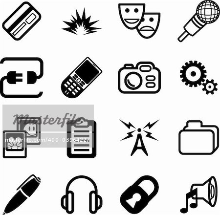 A vector Network and computing Icon Series