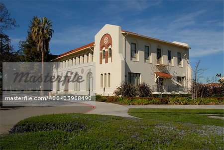 Administration building, state insane asylum, Santa Clara, California