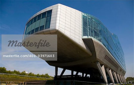 Modern office building in Amsterdam,Holland