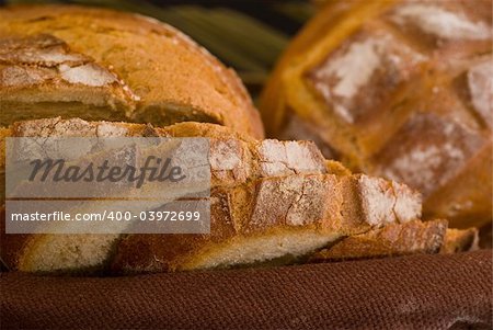 assortment of baked bread